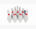 Bowling Ball And Pin Set 3D-Modell