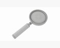 Classic Magnifying Glass 3D-Modell
