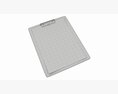 Clipboard Writing Pad A4 3Dモデル