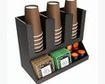 Coffee And Tea Station Organizer 3D-Modell