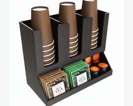 Coffee And Tea Station Organizer 3Dモデル