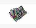 Coffee And Tea Station Organizer Large Modelo 3d