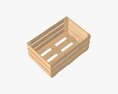Wooden Box Modèle 3d