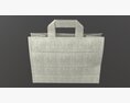 Fabric Bag Medium With Handle Modelo 3D
