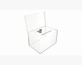 Donation Box Modelo 3D
