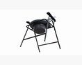 Folding Frame Commode Chair With Pot 3Dモデル