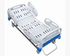 Medical Adjustable Five Functions Hospital Bed 3Dモデル