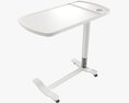 Medical Mobile Food Over Bed Table 3D模型