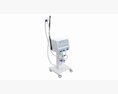 Mobile Electric Medical Lung Ventilator 3D-Modell