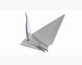 Origami Paper Crane Modelo 3D