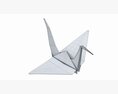 Origami Paper Crane 3D модель