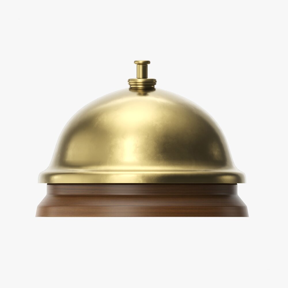 Reception Bell Classic 3D 모델 