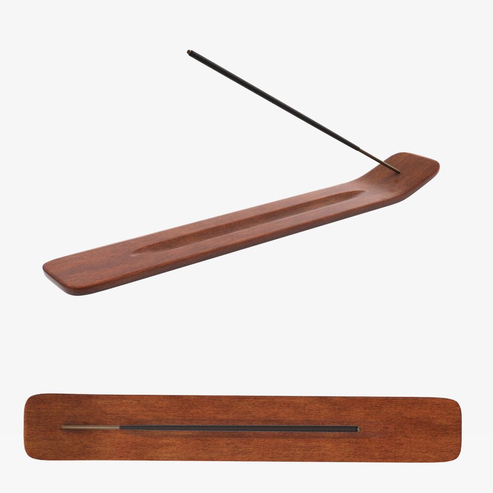 Incense Stick With Holder Modelo 3d