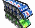 Stackable Soda Can Dispenser 3D-Modell