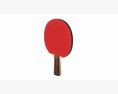 Table Tennis Paddle 3D-Modell