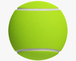 Tennis Ball Green 3D model