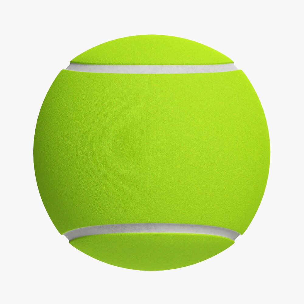 Tennis Ball Green Modelo 3D