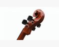 Violin On A Modern Stand Modelo 3D