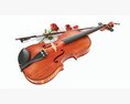 Violin Romantic Composition 3D модель