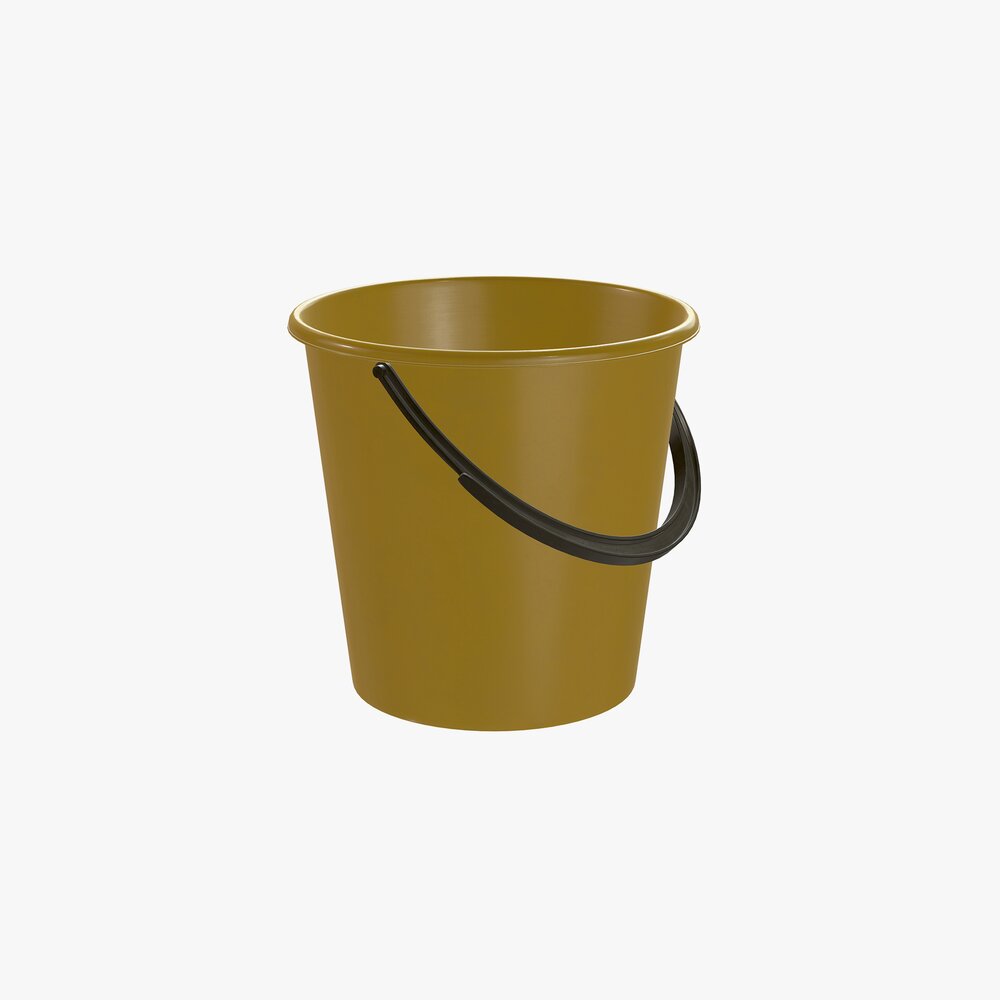 Plastic Bucket 3d model