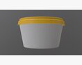 Margarin Round Package Modello 3D