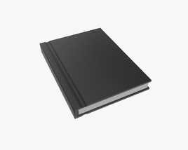 Notebook Closed Size A8 3D-Modell