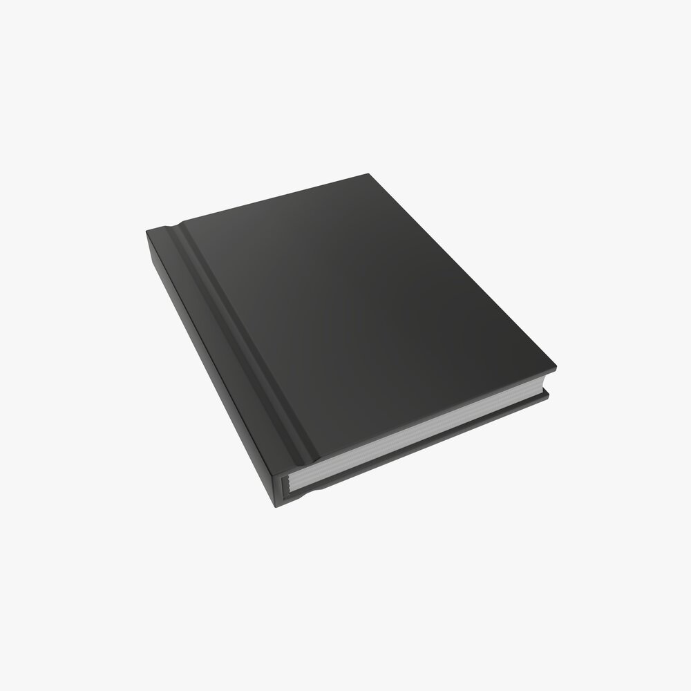 Notebook Closed Size A8 3D модель