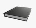 Notebook Closed Size A8 3d model