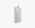 Blank Pouch Bag With Top Spout Lid Mock Up 03 3d model