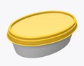 Margarin Oval Package 02 Modelo 3d