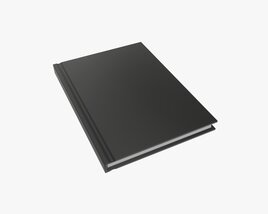 Notebook Closed Size A6 Modèle 3D