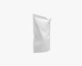 Blank Pouch Bag With Corner Spout Lid Mock Up 01 Modelo 3D