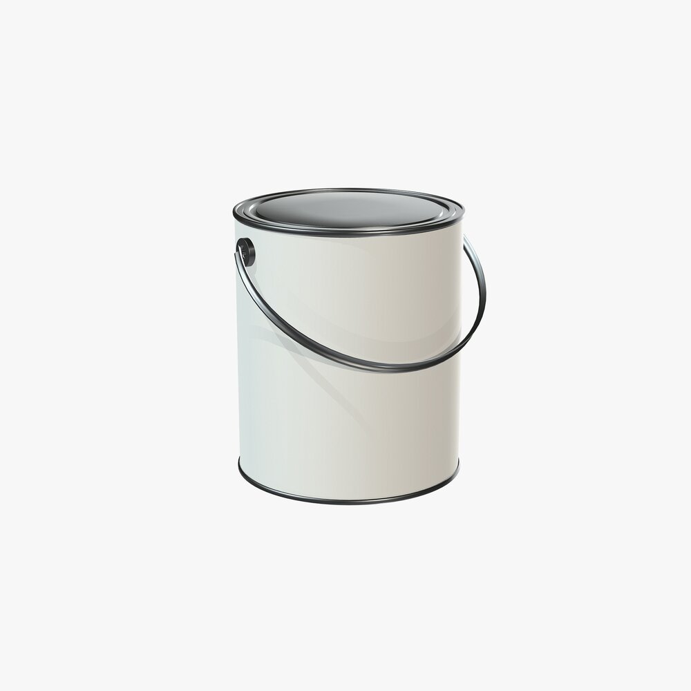 Paint Tin Can 3D 모델 