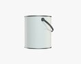 Paint Tin Can 3Dモデル