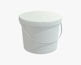 Paint Bucket 02 3Dモデル