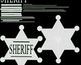 Sheriff Badge Modèle 3d