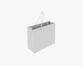 White Paper Bag Modello 3D