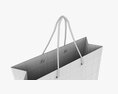 White Paper Bag Modelo 3D