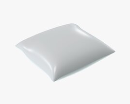 Blank Mayonnaise Bag Mock Up Modelo 3D