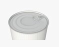 Metal Coffee Tin Can With Opener Modelo 3d