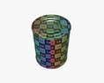 Metal Coffee Tin Can With Opener 3D 모델 