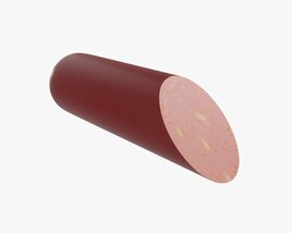 Sausage Half Package 3D-Modell