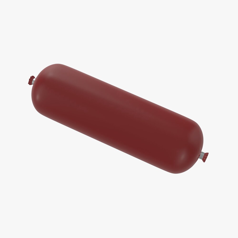 Sausage Package Modello 3D