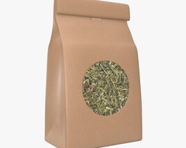 Tea Craft Paper Package Modelo 3D