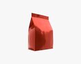 Plastic Coffee Bag Package Packet Small Mock-Up Modelo 3D