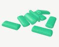 Chewing Gum 04 3Dモデル