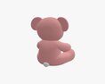Bear Teddy Plush Toy Pink Baby Ty Princess 3D-Modell