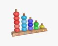 Scores Wooden Toy 3Dモデル