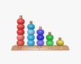 Scores Wooden Toy 3D-Modell