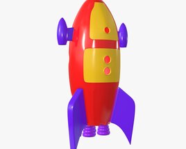 Rocket Toy 3Dモデル